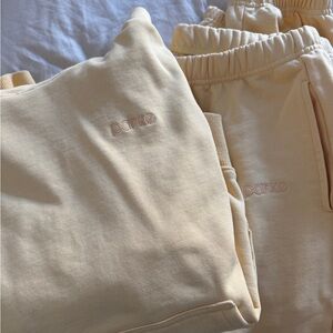 Parke Butter Yellow Set- hoodie and jogger sweats